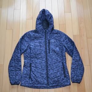 LL Bean Lightweight Quilted Puffer Jacket Size Medium Gray